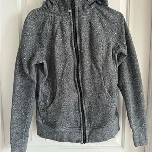 Lululemon Grey Speckled Hoodie